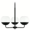 Visual Comfort Studio Collection Visual Comfort Studio Collection Alvin Midnight Black Chandelier 3168103-112
