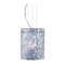 Besa Lighting Besa Lighting Tamburo Satin Nickel Mini-Pendant Light with Cylindrical Shade 1KG-400600-SN