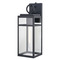 Vaxcel Lighting Vaxcel Lighting Hubbard Textured Black Outdoor Wall Light T0721