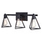 Vaxcel Lighting Vaxcel Lighting Ravenna Matte Black Bathroom Light W0445