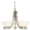 Minka Lavery Agilis 5-Light Chandelier in Brushed Nickel by Minka Lavery 1815-84