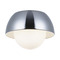 Matteo Lighting Matteo Lighting Watson Chrome Flushmount Light M11311CHOP