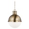 Visual Comfort Studio Collection Hanks 13.25-Inch Pendant in Satin Brass by Visual Comfort Studio 6577101-848