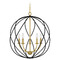 Quoizel Lighting Bryn 24-Inch Pendant in Aged Brass by Quoizel Lighting BYN2824AB