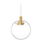 Visual Comfort Modern Collection Palona Freejack LED Pendant in Brass by Visual Comfort Modern 700FJPLNCNB-LED930