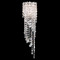 Schonbek Lighting Schonbek Worldwide Lighting Chantant Polished Stainless Steel Sconce CH0833N-401O