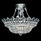Schonbek Lighting Schonbek Worldwide Lighting Trilliane Polished Stainless Steel Semi-Flushmount Light 5797R