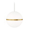 Visual Comfort Modern Collection Hanea LED MonoRail Pendant in Natural Brass by Visual Comfort Modern 700MOHNENB-LEDS930
