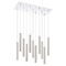 Z-Lite Forest Chrome LED Multi-Light Pendant by Z-Lite 917MP12-BN-LED-11LCH