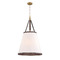 Crystorama Lighting Libby Langdon Callahan 6-Light Pendant in Luxe Gold by Crystorama CAL-2406-LG