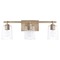 HomePlace by Capital Lighting Greyson 25-Inch Vanity Light in Aged Brass by HomePlace by Capital Lighting 128531AD-449