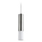 Oxygen Opus Acrylic LED Pendant in Satin Nickel by Oxygen Lighting 3-654-24