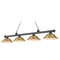 Z-Lite Cordon Bronze Plate Billiard Light by Z-Lite 2306-4BP-SRB