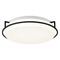 Matteo Lighting Matteo Lighting Brammerton Matte Black LED Flushmount Light M14112MB