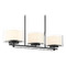 Minka Lavery Parsons Studio Sand Coal Linear Chandelier by Minka Lavery 4108-66