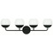 Visual Comfort Studio Collection Visual Comfort Studio Collection Alvin Midnight Black Bathroom Light 4468104-112