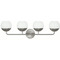 Visual Comfort Studio Collection Visual Comfort Studio Collection Alvin Brushed Nickel Bathroom Light 4468104-962