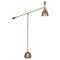 Robert Abbey Lighting Ledger Warm Brass with Dark Walnut Swing Arm Lamp by Robert Abbey 1341