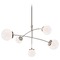 Visual Comfort Signature Collection Kate Spade New York Prescott Ceiling Mount in Nickel by Visual Comfort Signature KS5403PNWG