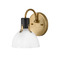 Hinkley Argo Single-Light Sconce in Heritage Brass & Black by Hinkley Lighting 51110HB