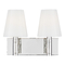 Visual Comfort Studio Collection Thomas O'Brien 2-Light Beckham Classic Polished Nickel Bath Vanity Light by Visual Comfort Studio TV1022PN