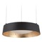 Modern Forms by WAC Lighting Gilt 18-Inch LED Pendant in Gold Leaf & Bronze by Modern Forms PD-51318-GL