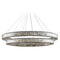 Allegri Lighting Allegri Crystal Rondelle Polished Chrome Pendant Light 11722-010-FR001