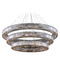 Allegri Lighting Allegri Crystal Rondelle Polished Chrome Pendant Light 11723-010-FR001