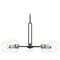 Visual Comfort Studio Collection Visual Comfort Studio Collection Codyn Midnight Black Chandelier 3255705-112