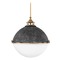 Hinkley Fletcher Mid-Century Modern Pendant in Zinc by Hinkley Lighting 4836DZ