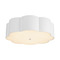 Alora Lighting Alora Lighting Blossom Antique White Flushmount Light FM603314AW