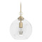Hunter Fan Company Hunter Fan Company High Oaks Alturas Gold Mini-Pendant Light with Globe Shade 19559