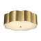 Alora Lighting Alora Lighting Blossom Brushed Gold Flushmount Light FM603314BG