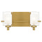 Quoizel Lighting Quoizel Lighting Kolt Brushed Gold LED Bathroom Light KLT8602BRGLED