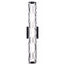 Vaxcel Lighting Vaxcel Lighting Marseille Matte Black LED Vertical Bathroom Light W0429