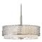 Fredrick Ramond Jules 21-Inch Drum Pendant in Brushed Nickel by Fredrick Ramond FR35603BNI
