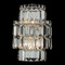 Allegri Lighting Allegri Crystal Livelli Polished Chrome Sconce 036521-010-FR001