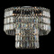 Allegri Lighting Allegri Crystal Livelli Polished Chrome Semi-Flushmount Light 036545-010-FR001