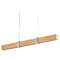 Oxygen Decca 36-Inch LED Linear Pendant in Oak & Nickel by Oxygen Lighting 3-36-5224