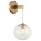 Matteo Lighting Matteo Lighting Bulbus Aged Gold Brass LED Sconce W38101AG