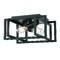 Golden Lighting Tribeca Black Flush Mount by Golden Lighting 6070-FMBLK-BLK