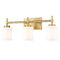 Z-Lite Z-Lite Cadoc Modern Gold Bathroom Light 622-3V-MGLD