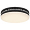 Quoizel Lighting Quoizel Lighting Carey Matte Black LED Flushmount Light QFL6785MBK
