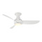 Modern Forms by WAC Lighting Modern Forms Corona Matte White LED Ceiling Fan with Light FH-W2203-44L-27-MW