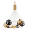 ET2 Lighting Et2 Burst Gold LED Multi-Light Pendant with Globe Shade E25088-148GLD