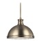Generation Lighting Pratt Street Metal Satin Bronze Pendant by Generation Lighting 65086-848