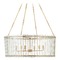 Visual Comfort Signature Collection Carrier & Company Cadence Large Chandelier in Brass by Visual Comfort Signature S5670HABAM