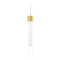 Visual Comfort Modern Collection Mini Linger LED Monopoint Pendant in Brass by Visual Comfort Modern 700MPLNGFNB-LED930