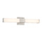 Minka Lavery Minka Lavery Vantage Brushed Nickel LED Vertical Bathroom Light 5074-84-L