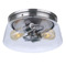 Craftmade Lighting Laclede Satin Aluminum Flush Mount by Craftmade Lighting ZA3837-SA